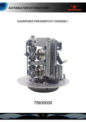 CNC Process 59143002 Clamp Modified Sharpener for Cutter Gt7250 S7200 Parts 5000 Pieces Per Month