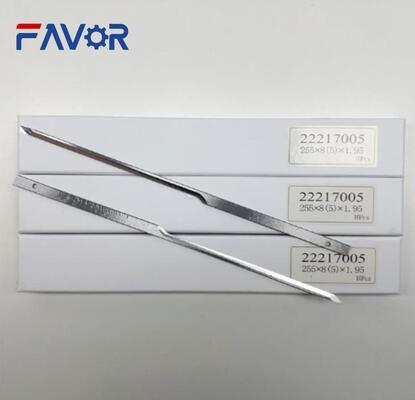 Auto Cutter Blade Knife Part No 22217005 in Hard Metal Gt7250 Machine Size 255*8*1.96mm for Mechanical Process