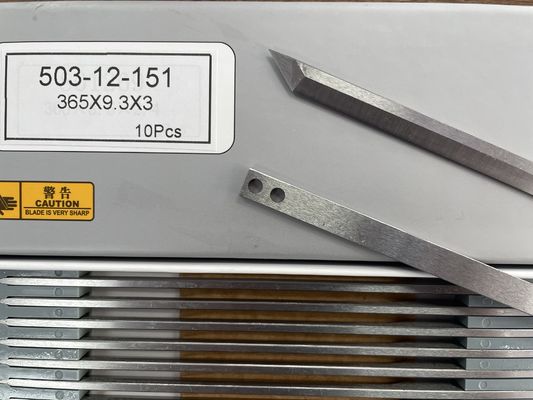 365x9.3x3mm HSS Cutter Knife Blade For Morgan Auto Cutter Machine