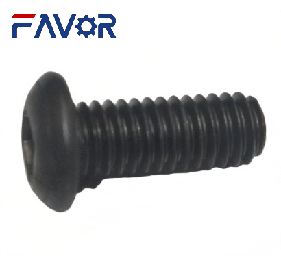 M4X0.7X16 ISO7380 Black Screw for Automatic Cutter Machine Spare Parts