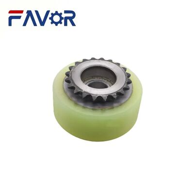 KS3B207 PU + Steel-Alloy Front Wheel B for Oshima Automatic Fabric Spreading Machine Spare Parts